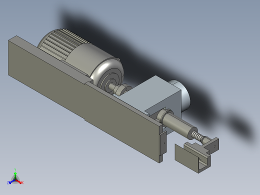 电主轴-轴承特性试验台设计正等轴测缩略图