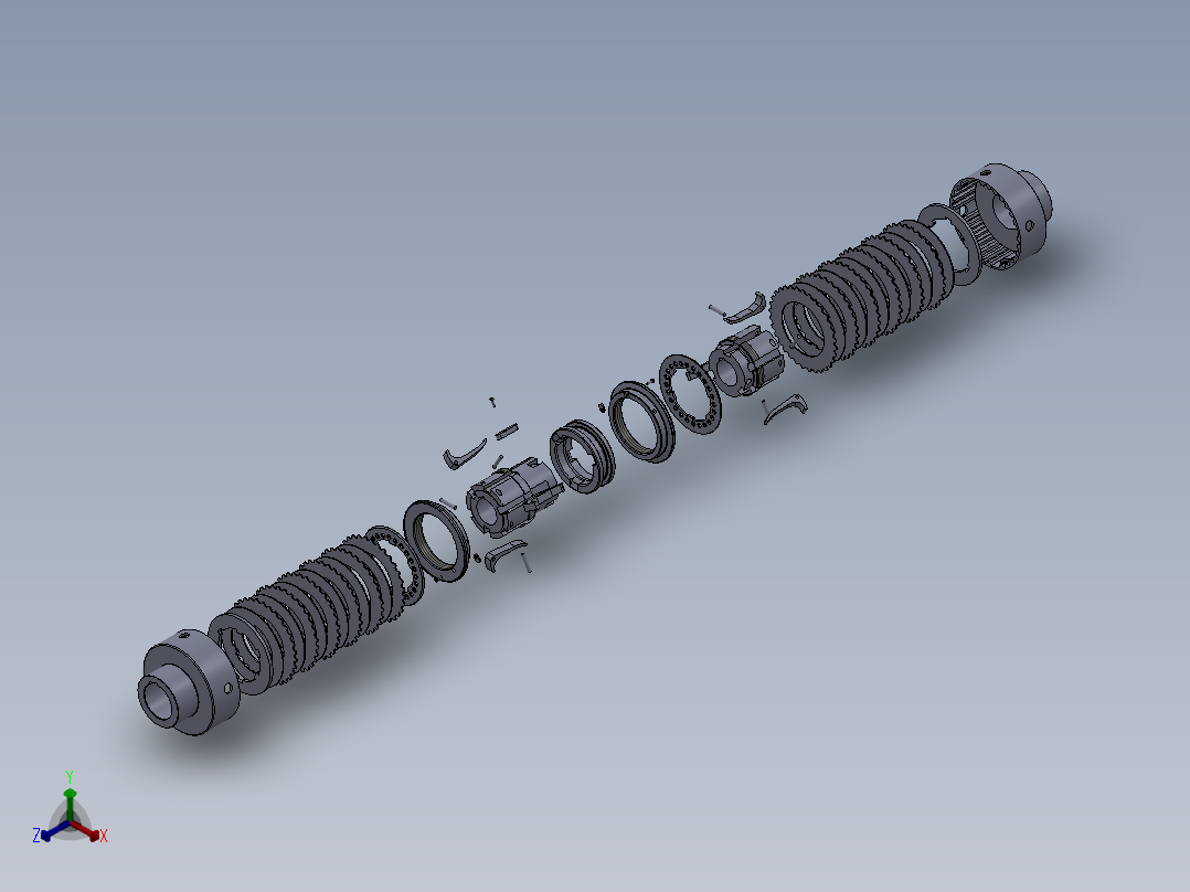 SW2011含特征层状离合器
