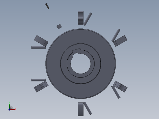 SW2011含特征层状离合器前视缩略图