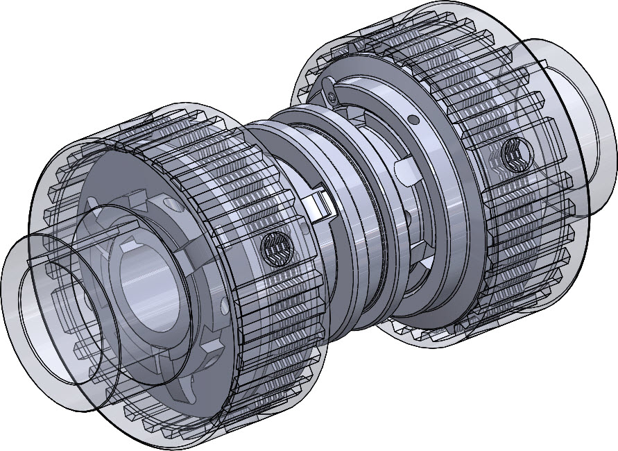 SW2011含特征层状离合器