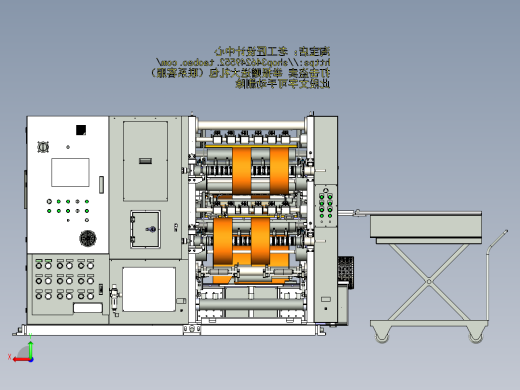 A10_锂电池分条机（锂电池正负极片制片分条）后视缩略图