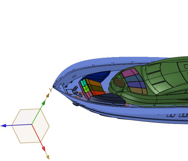 鲨为灵感的超级游艇概念