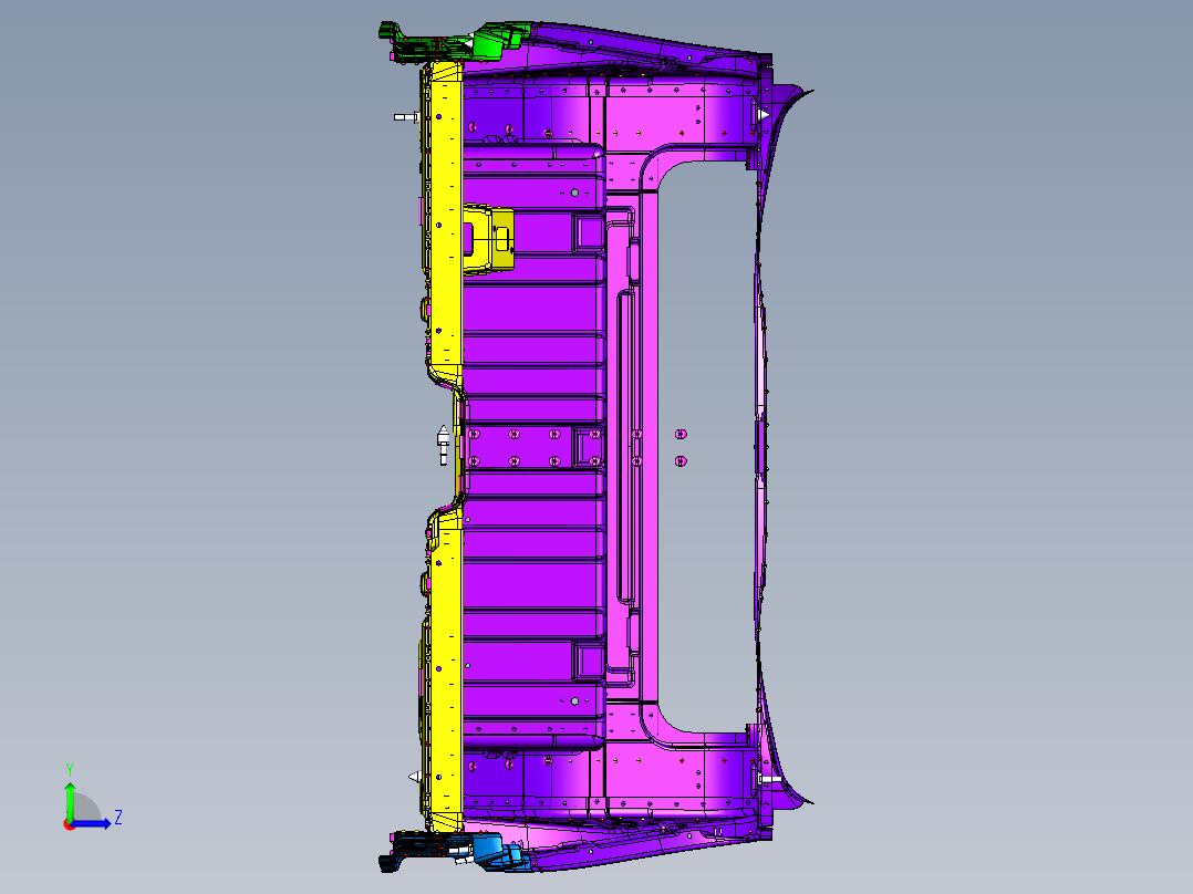 三维图(1)左视图
