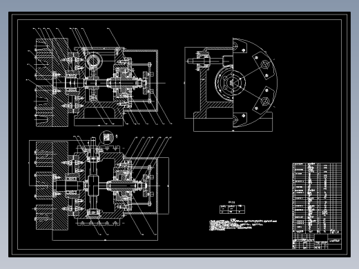 JX550-CK6140车床六工位回转刀架系统设计【含CAD图纸文档】