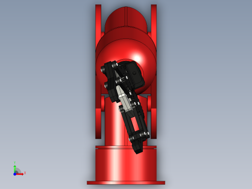 齿轮式机械夹爪前视缩略图