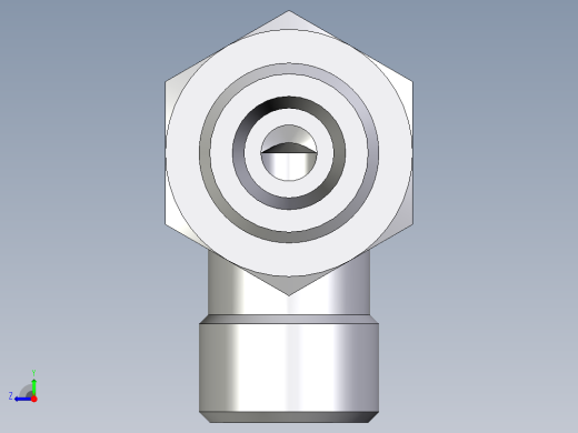 卡套式工业通用硬管接头EO_Bulkhead_elbow_WSV08SOMDCF右视缩略图