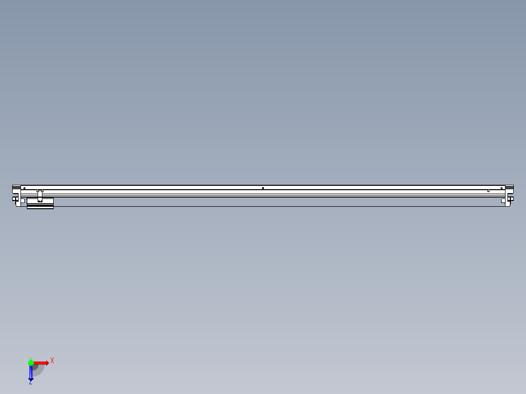威洛博VL系列3d模型模组VL22H1Y-S1850俯视图