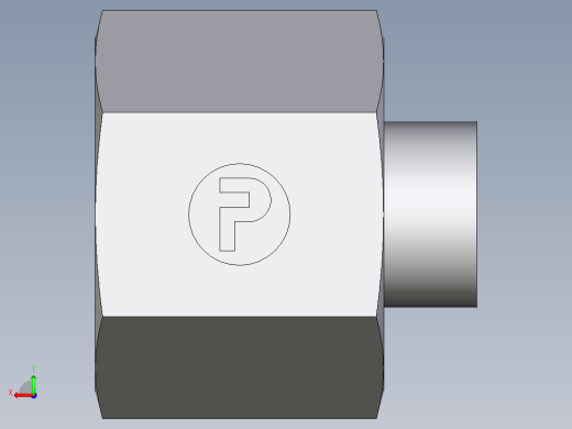 卡套式工业通用硬管接头EO_Blanking_plug_with_nut_for_cones_VKAM10LCF后视缩略图