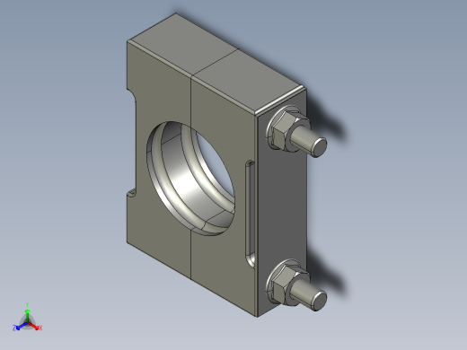 管夹正等轴测缩略图