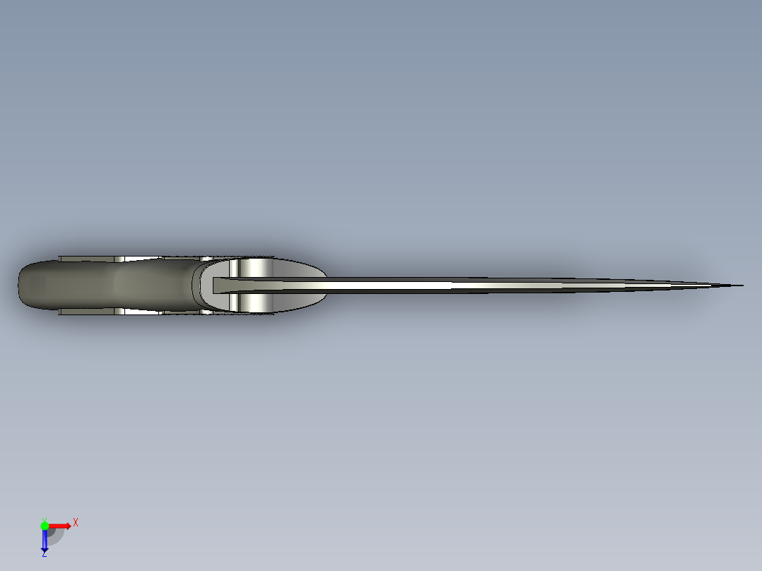 卡兰比特刀CSGO俯视图