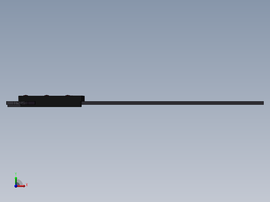 数显卡尺 3D前视图