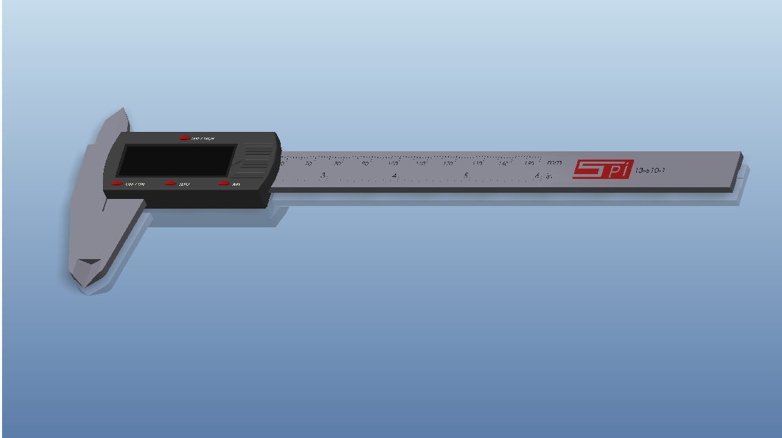 数显卡尺 3D