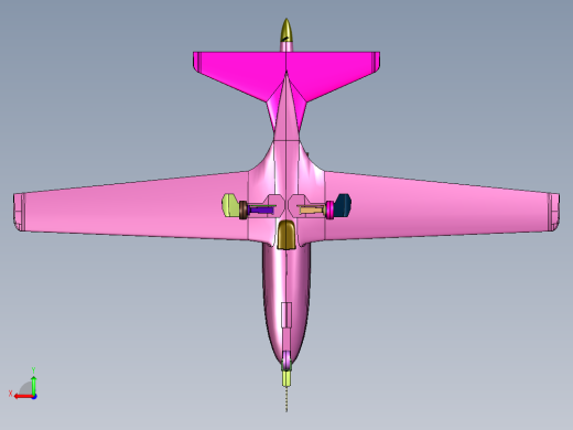 小型具有流线型的飞机BD-5后视缩略图