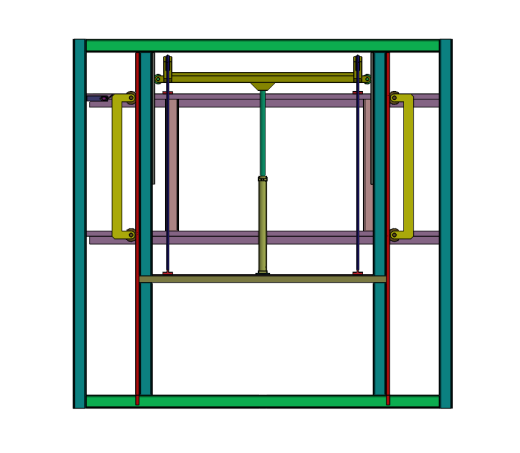 立体车库升降车库(2车位)三维SW模型缩略图