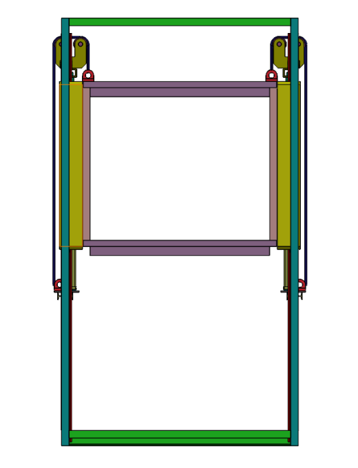 立体车库升降车库(2车位)三维SW模型缩略图