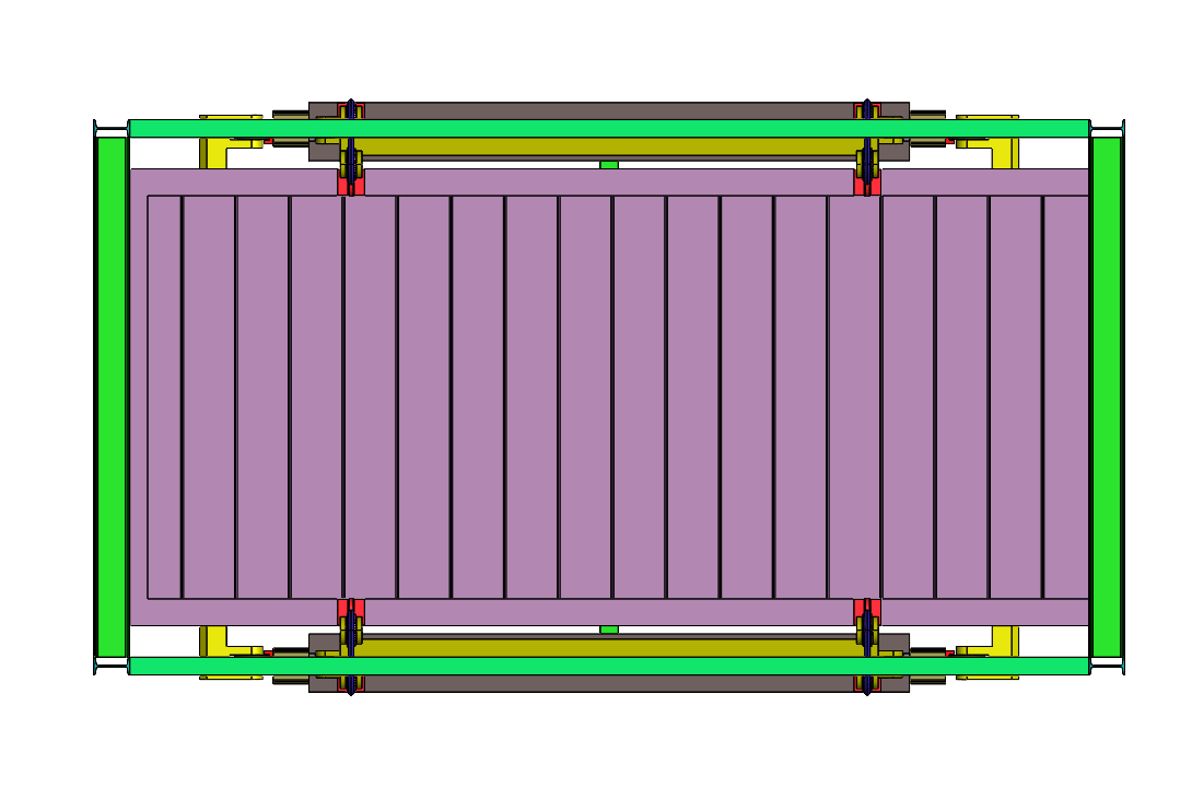 立体车库升降车库(2车位)三维SW模型