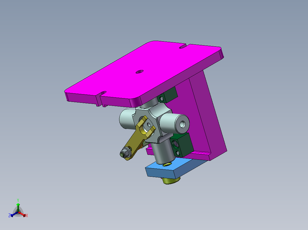 十字轴零件钻φ8孔夹具设计资料含三维+二维+工序卡+说明书正等轴测图
