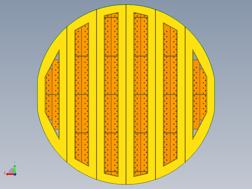 乙二醇精馏塔设备设计含UG三维==750958==300后视缩略图