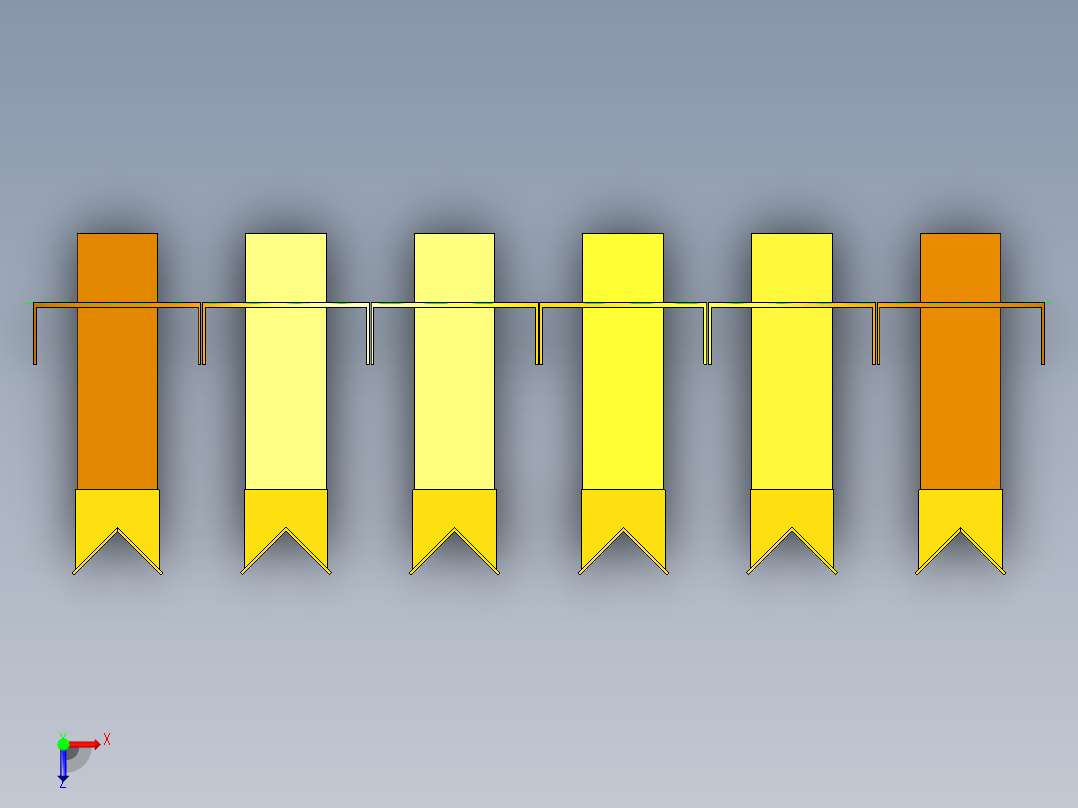 乙二醇精馏塔设备设计含UG三维==750958==300俯视图