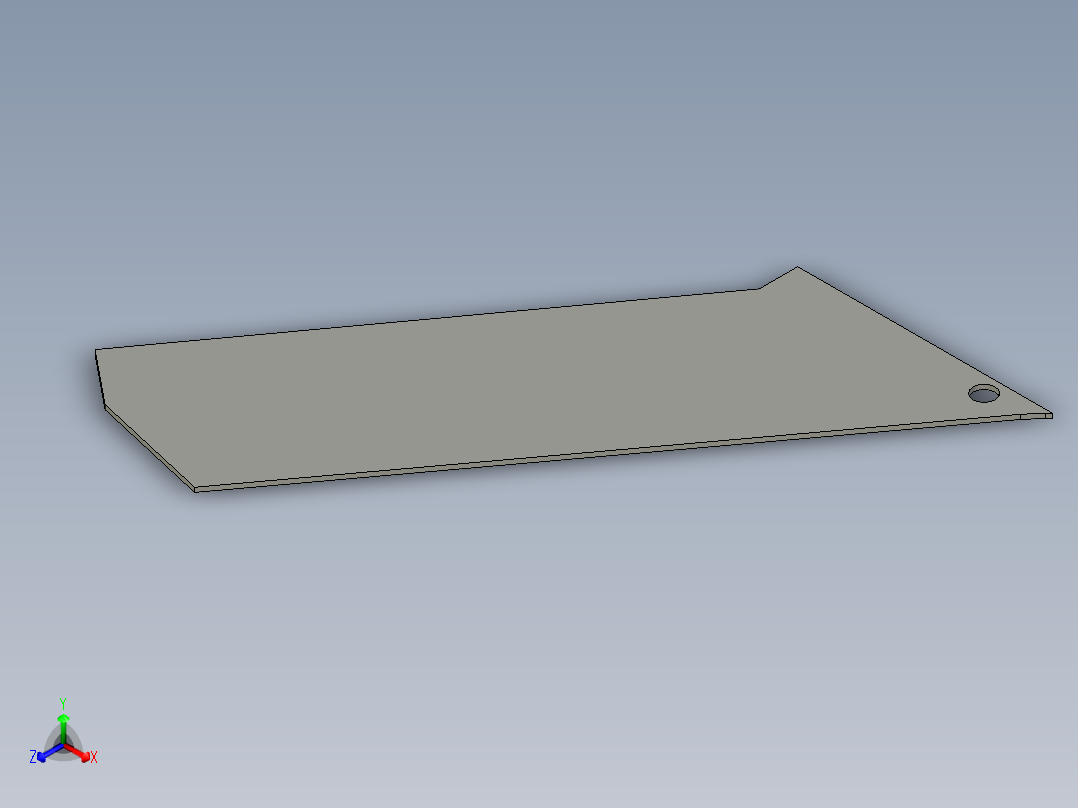 俄罗斯红土地2K25式152mm激光末制导炮弹正等轴测图