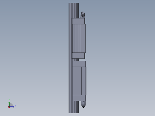 导轨、丝杆左视缩略图