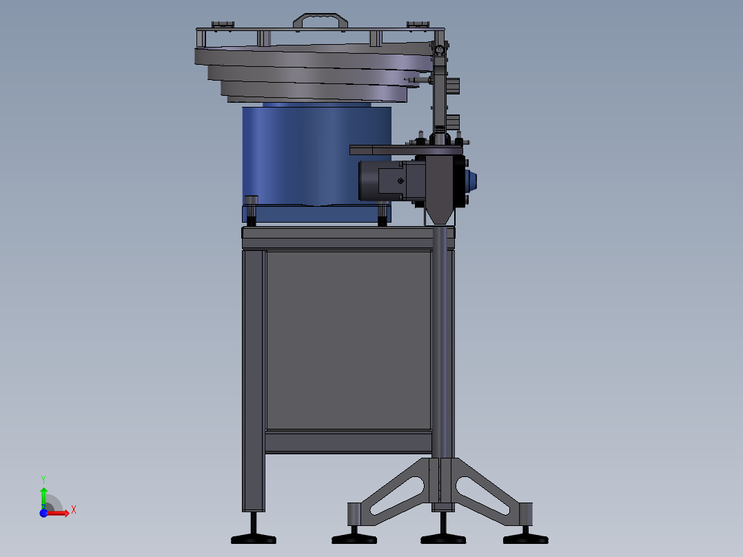 塑料瓶上料机sw14前视图