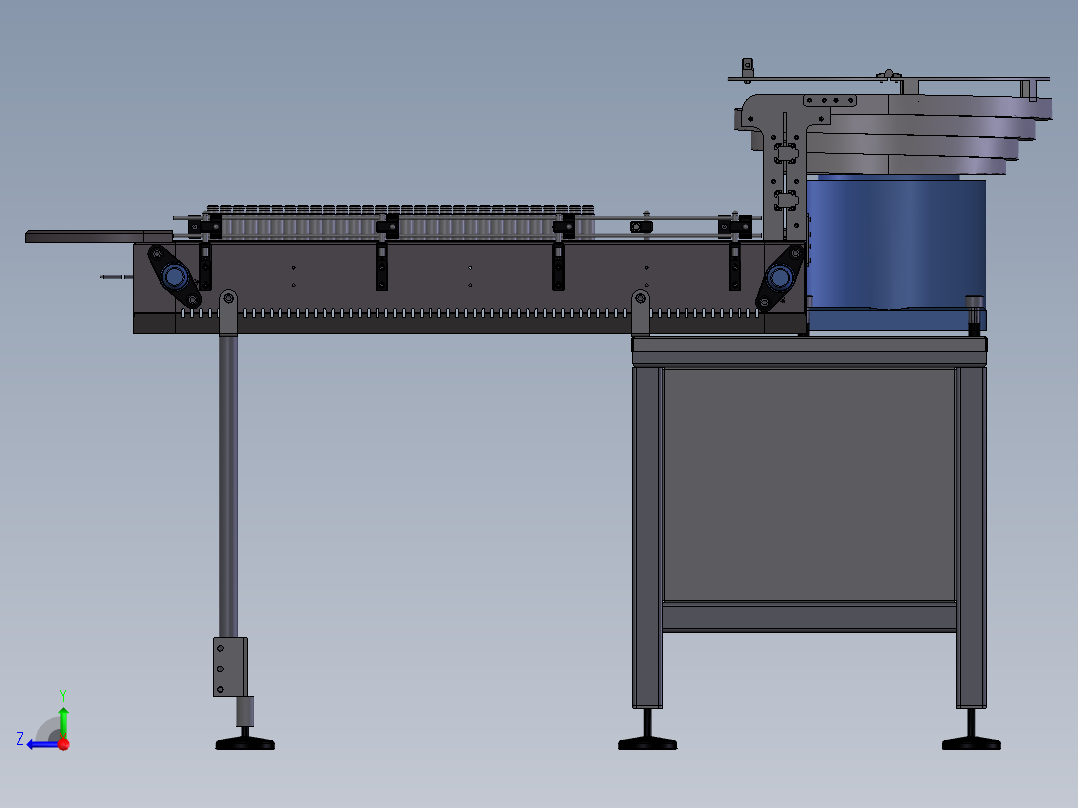塑料瓶上料机sw14右视图
