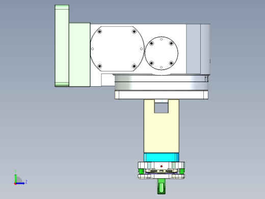 X1-笔记本CNC工装夹具三维模型CNC6-01-12左视缩略图