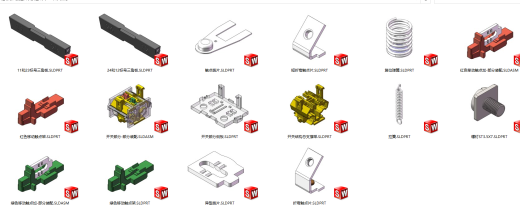 常用带红绿灯自复位自锁按钮开关sw19可编辑缩略图