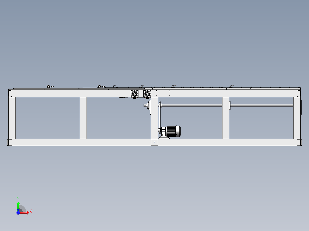 易华贴布机（sw17可编辑+工程图+bom）前视图