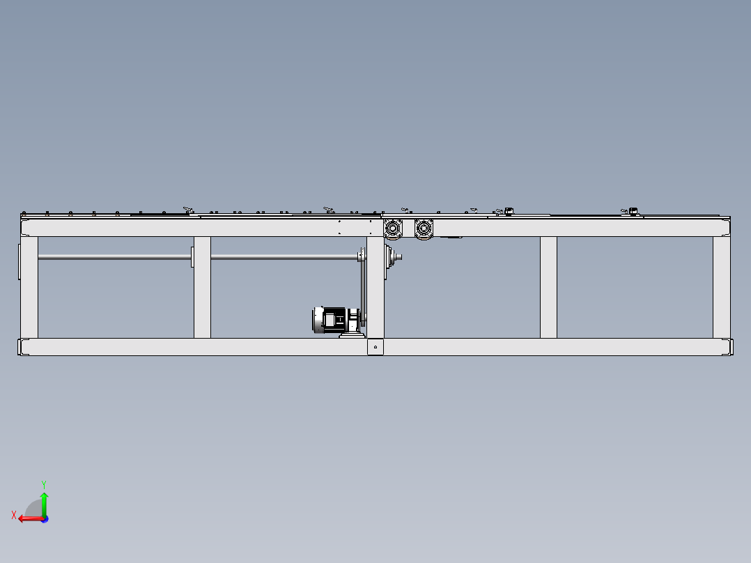 易华贴布机（sw17可编辑+工程图+bom）后视图