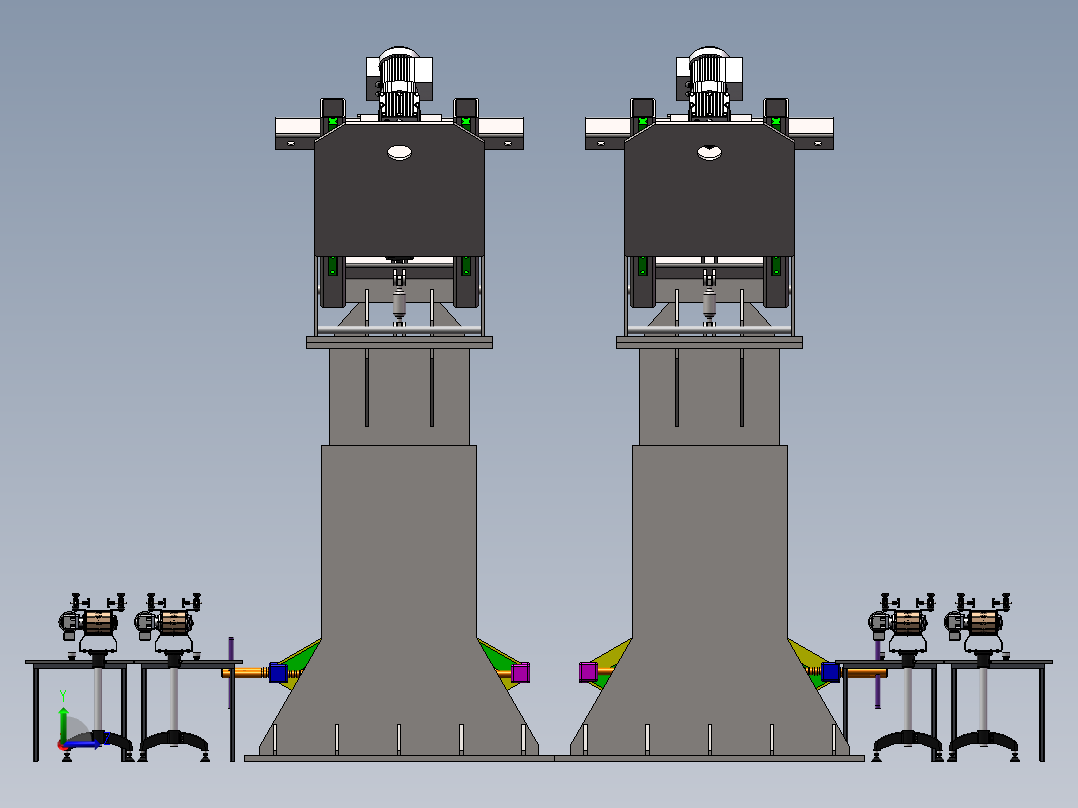 金属材料杂质自动检测设备sw17可编辑左视图