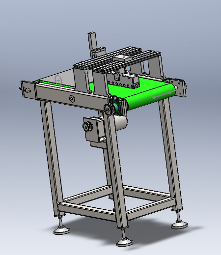 自动智能贴标机结构设计