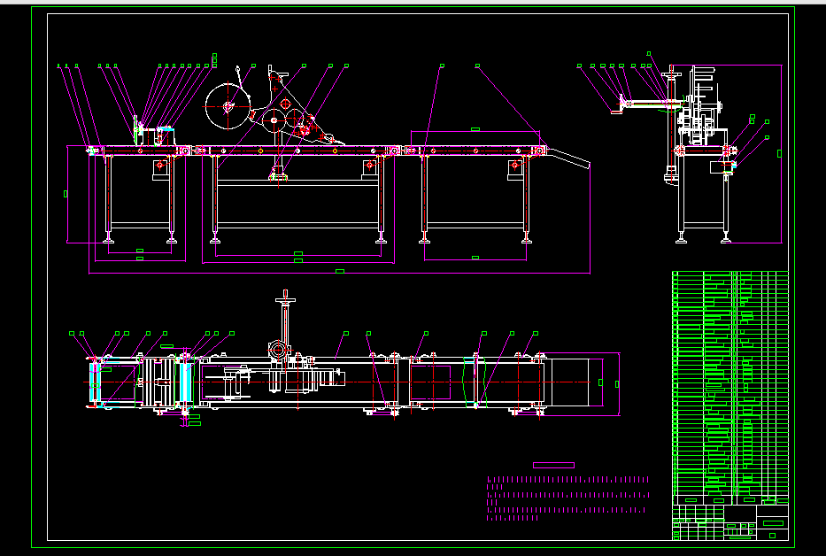 自动智能贴标机结构设计