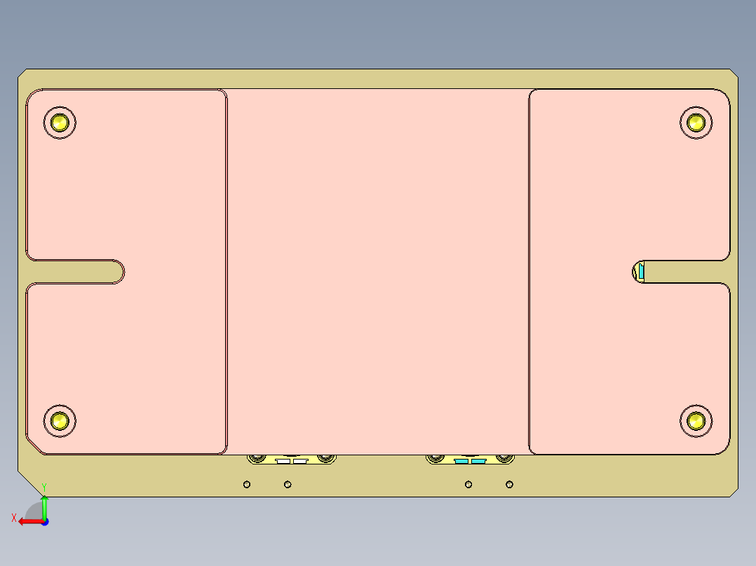 UX563-C-笔记本CNC工装夹具三维模型CNC3-190321后视图