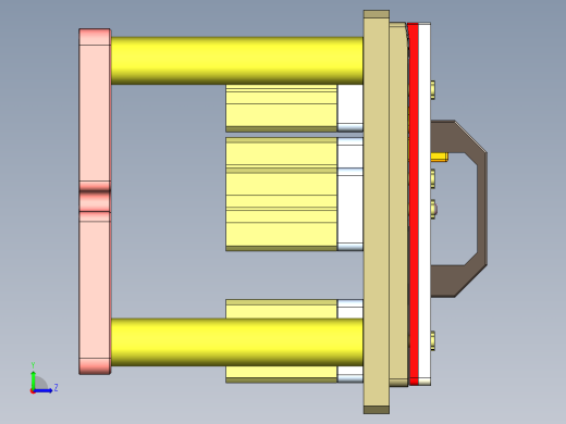 UX563-C-笔记本CNC工装夹具三维模型CNC3-190321左视缩略图