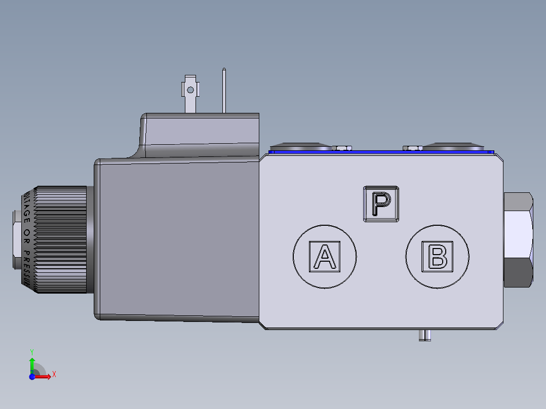 Continental Hydraulics-VSD03M_1_5_DIN液压元件前视图