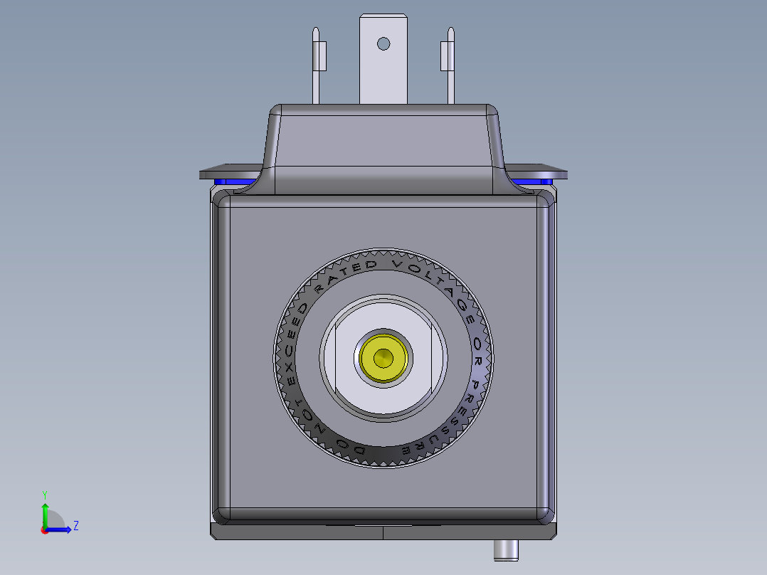 Continental Hydraulics-VSD03M_1_5_DIN液压元件左视图