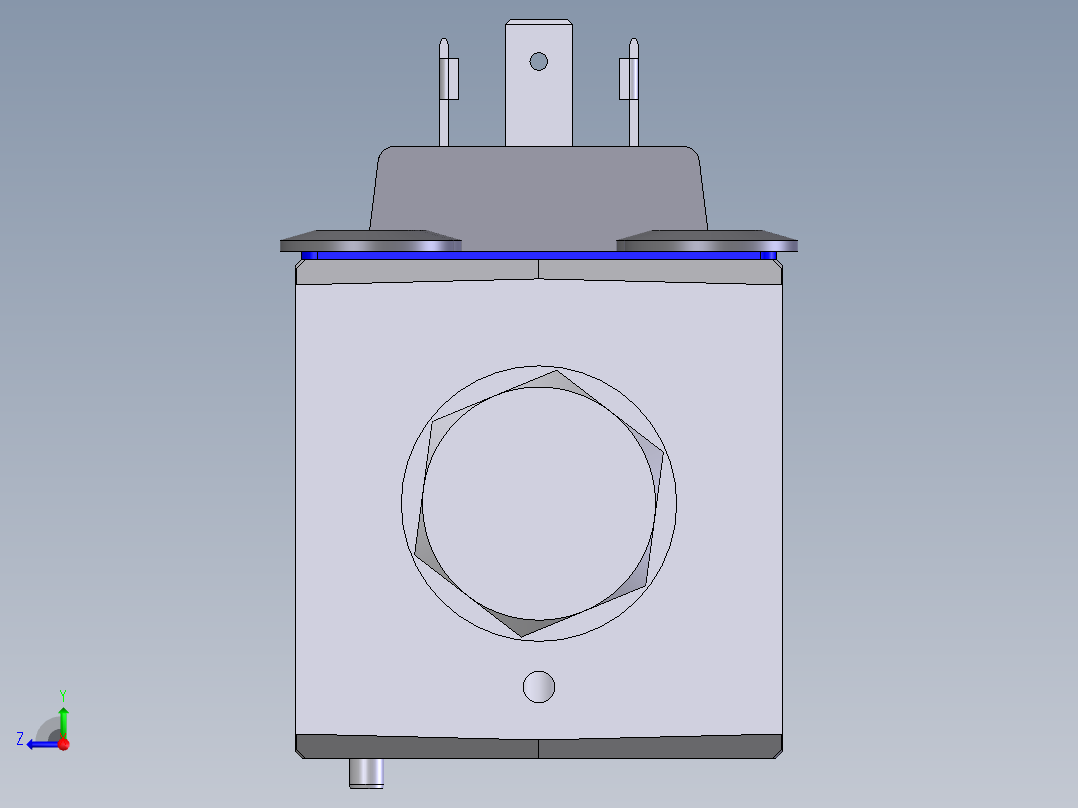 Continental Hydraulics-VSD03M_1_5_DIN液压元件右视图