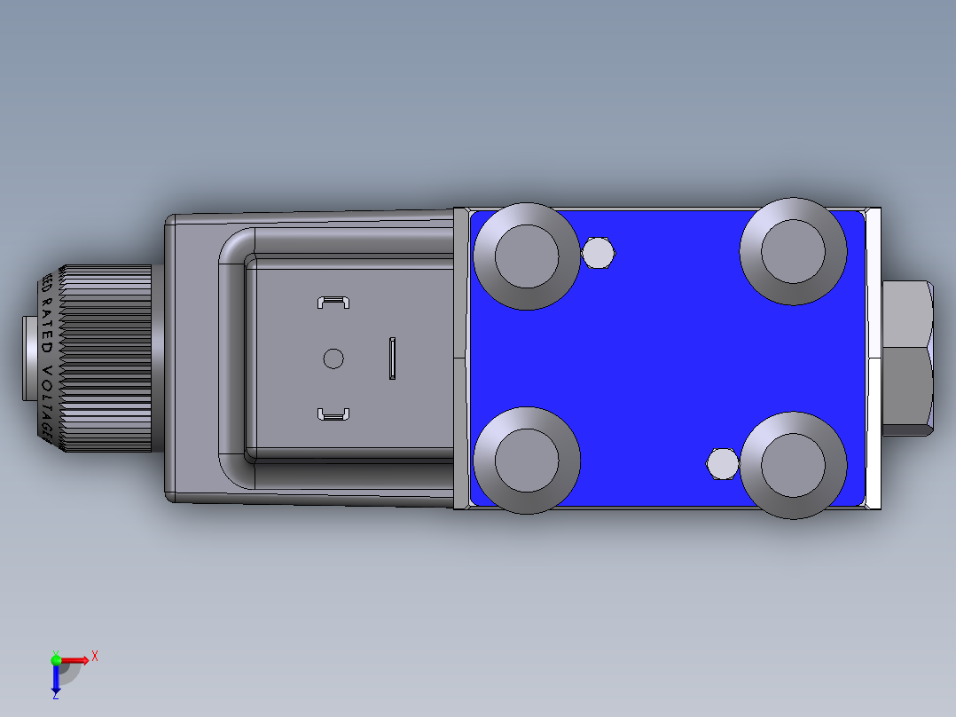 Continental Hydraulics-VSD03M_1_5_DIN液压元件俯视图