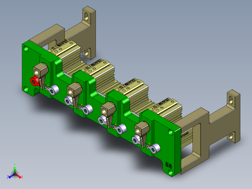 旭创0763-小件CNC工装夹具三维模型CNC2-20200520