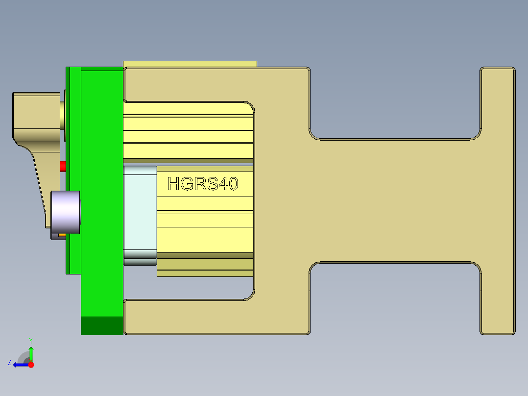 旭创0763-小件CNC工装夹具三维模型CNC2-20200520右视图