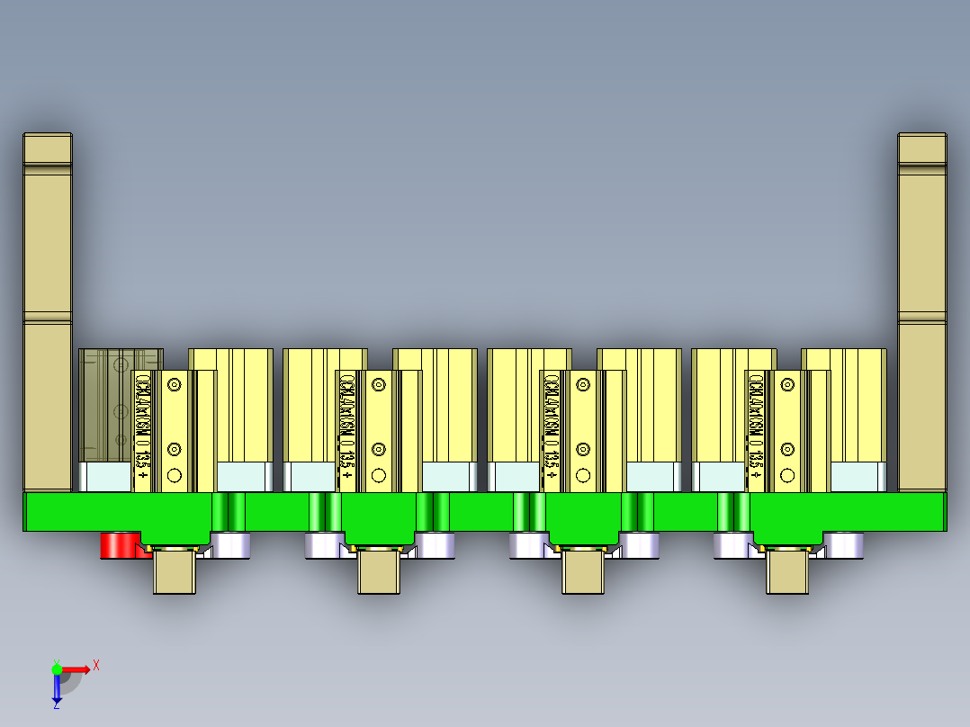 旭创0763-小件CNC工装夹具三维模型CNC2-20200520俯视图