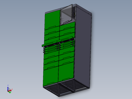 电控柜、快递柜副柜