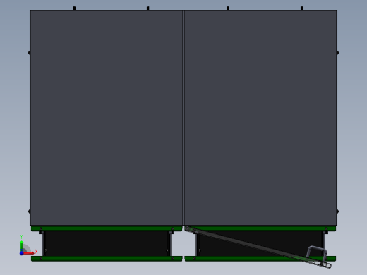 电控柜、快递柜副柜前视缩略图