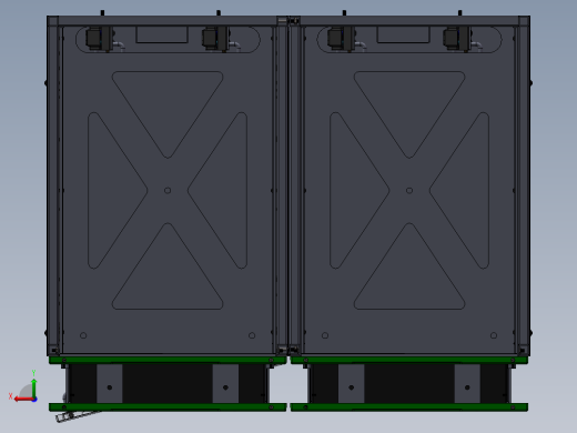 电控柜、快递柜副柜后视缩略图