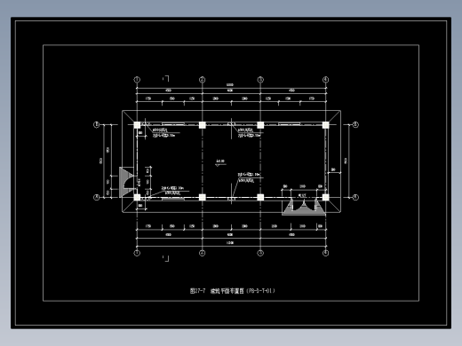 图27-7  建筑平面布置图（PB-3-T-01）