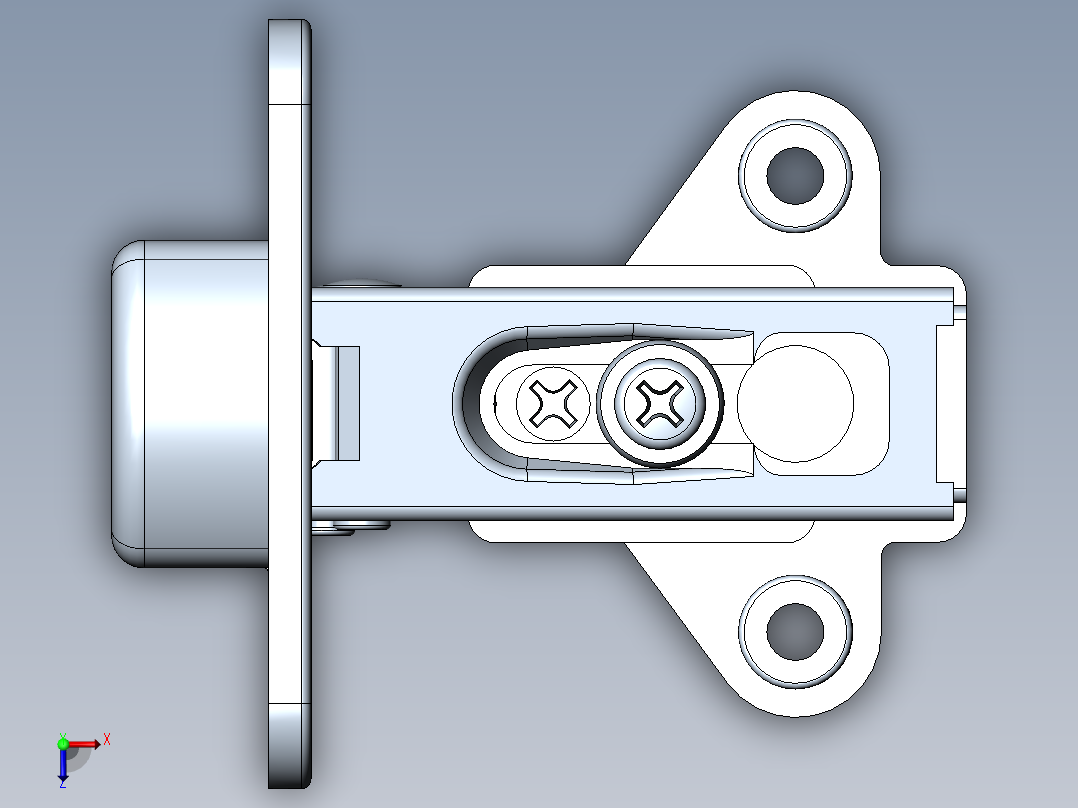 合页、铰链(5)俯视图