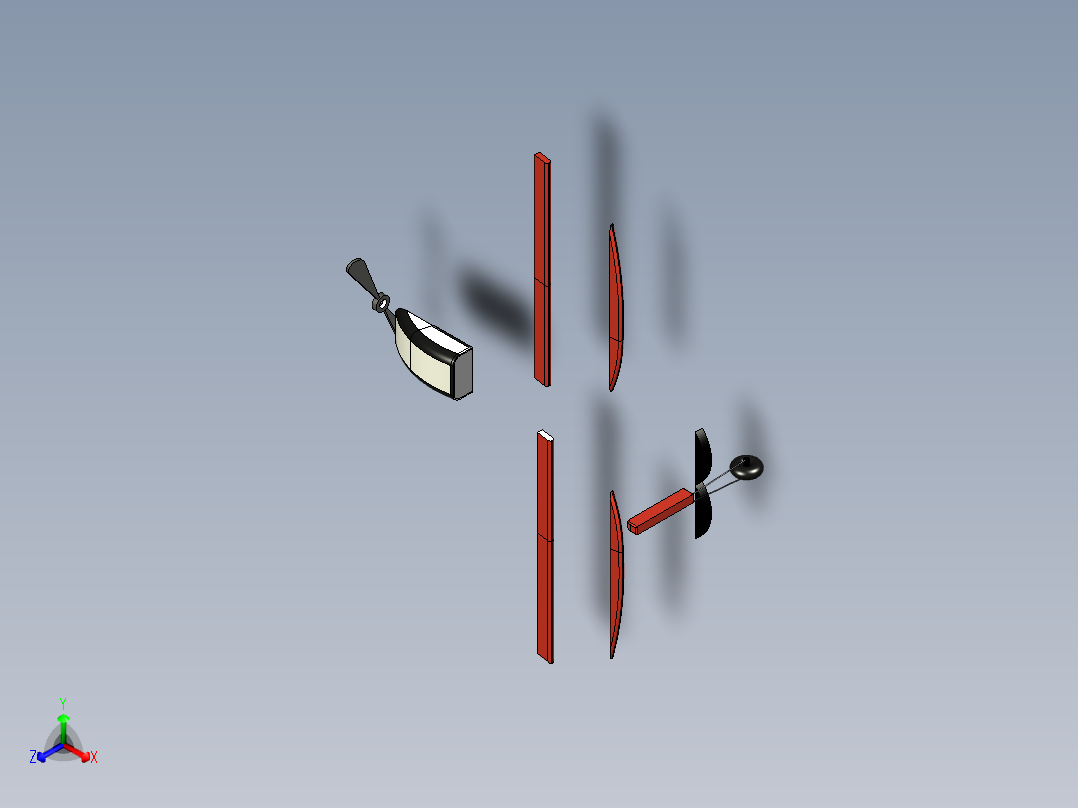 B2004211-双固定翼飞机设计