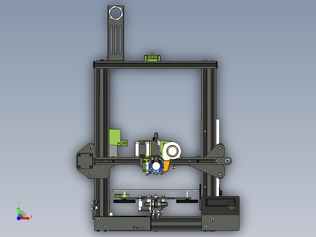 A2004229-Ender 3 3D打印机前视图